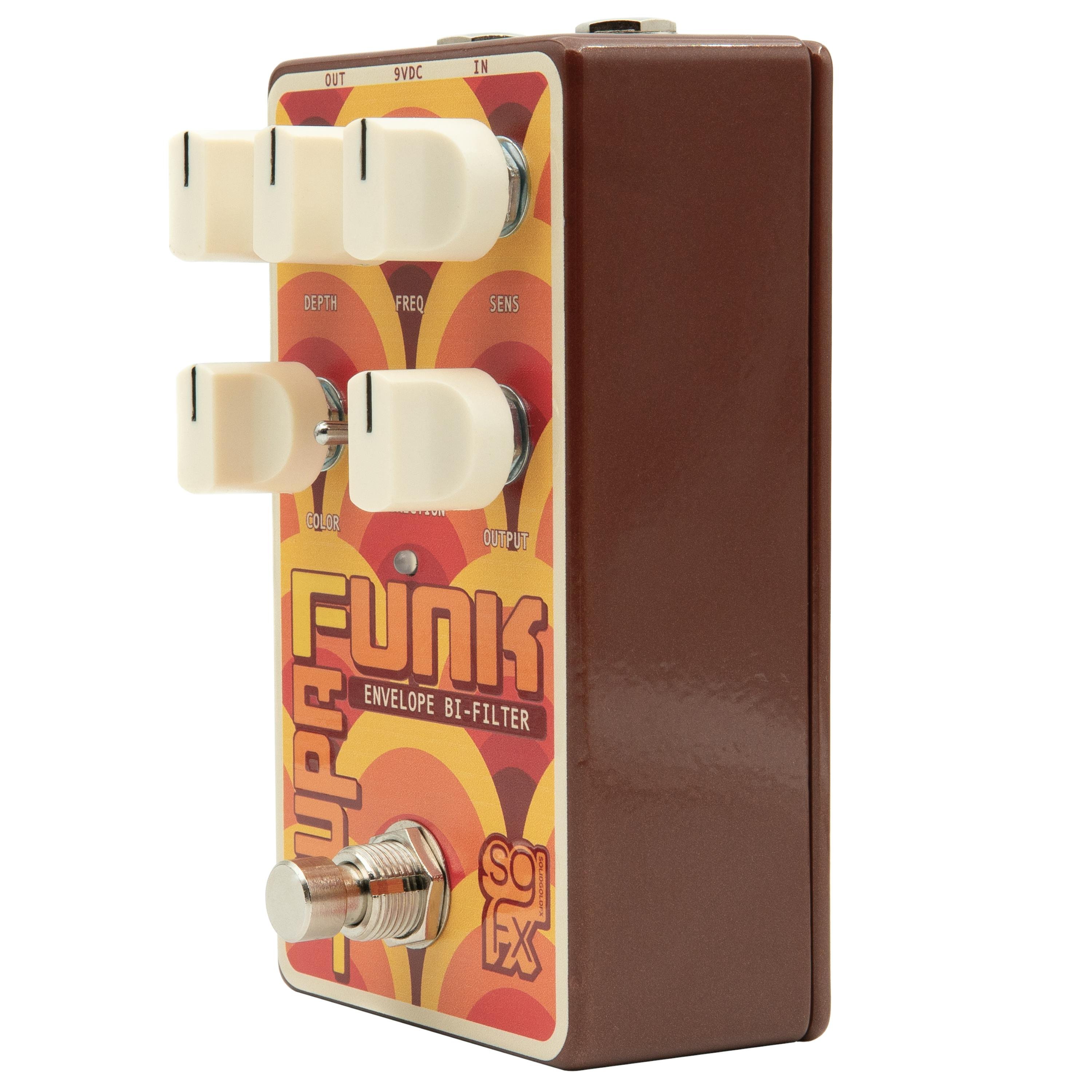 SolidGoldFX Supa Funk Envelope Bi-Filter Pedal - Andertons Music Co.